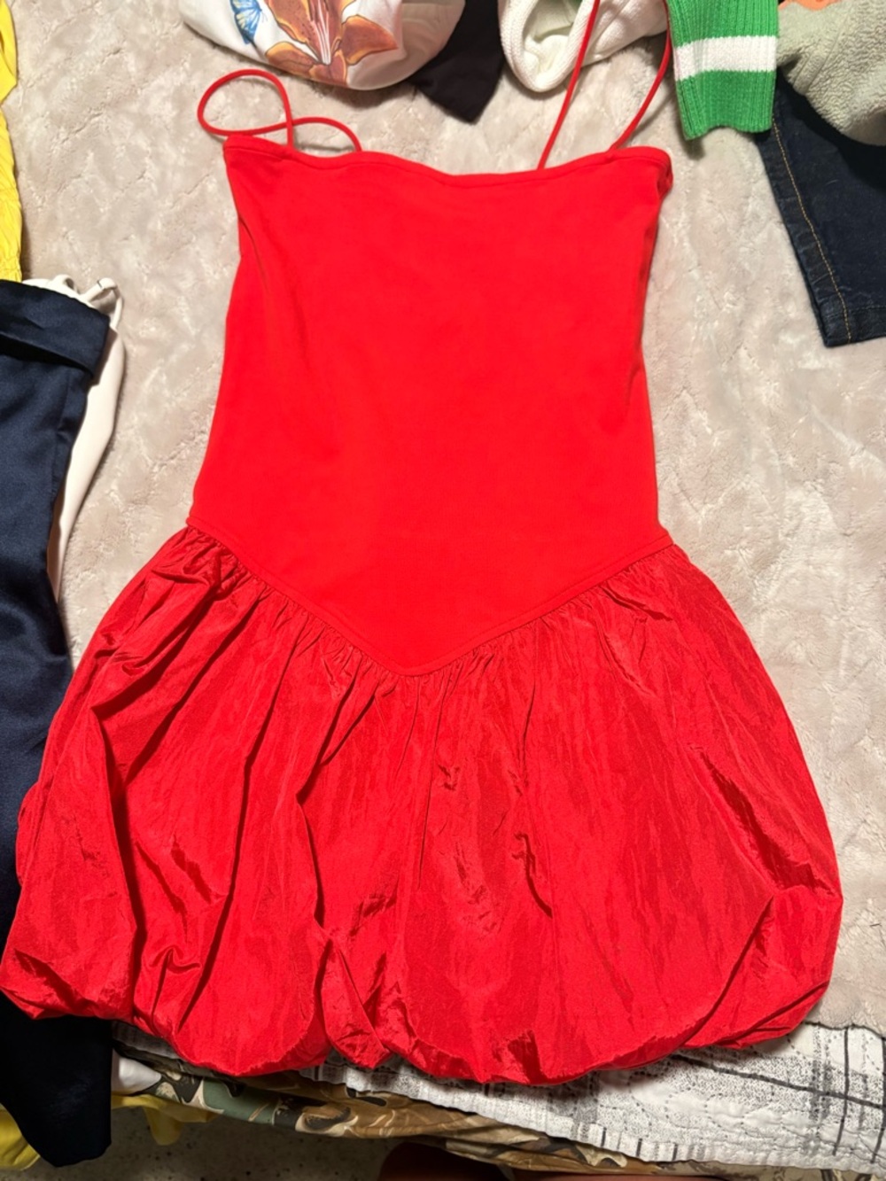 Edikted Red Mini Dress